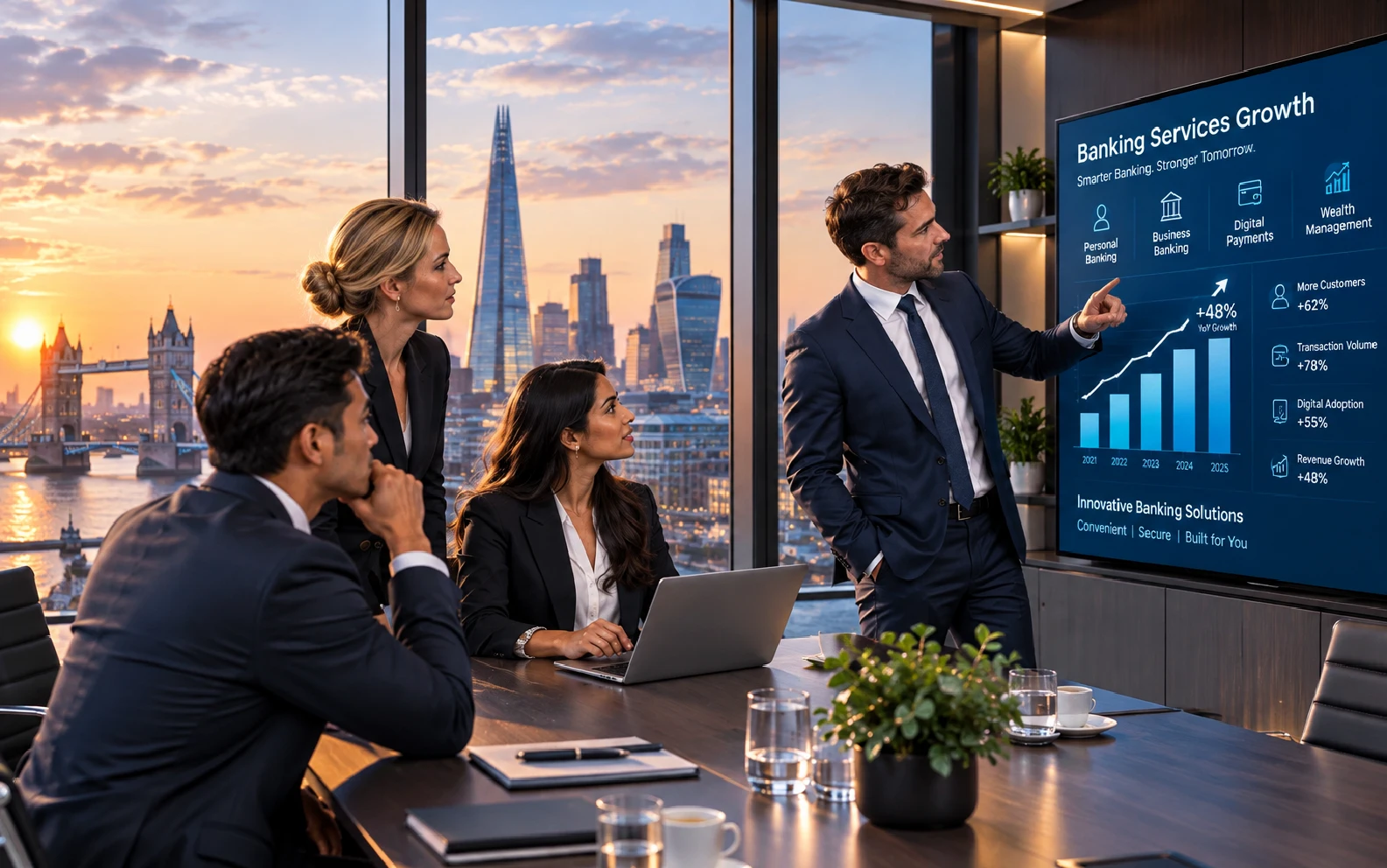 Finance, fintech & services marketing