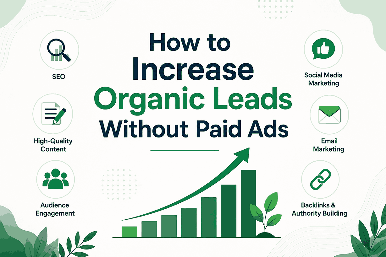 How to Increase Organic Leads Without Paid Ads