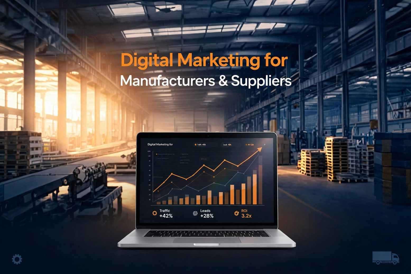 Discover how a digital marketing agency for manufacturers and suppliers can increase online visibility, generate qualified leads, and drive consistent business growth.