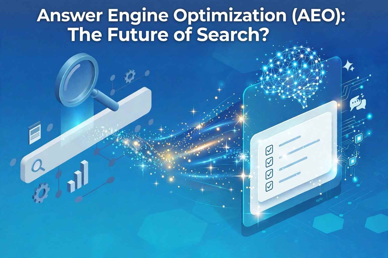 Answer Engine Optimization changing the future of search through AI-powered results, conversational queries, and direct answers.