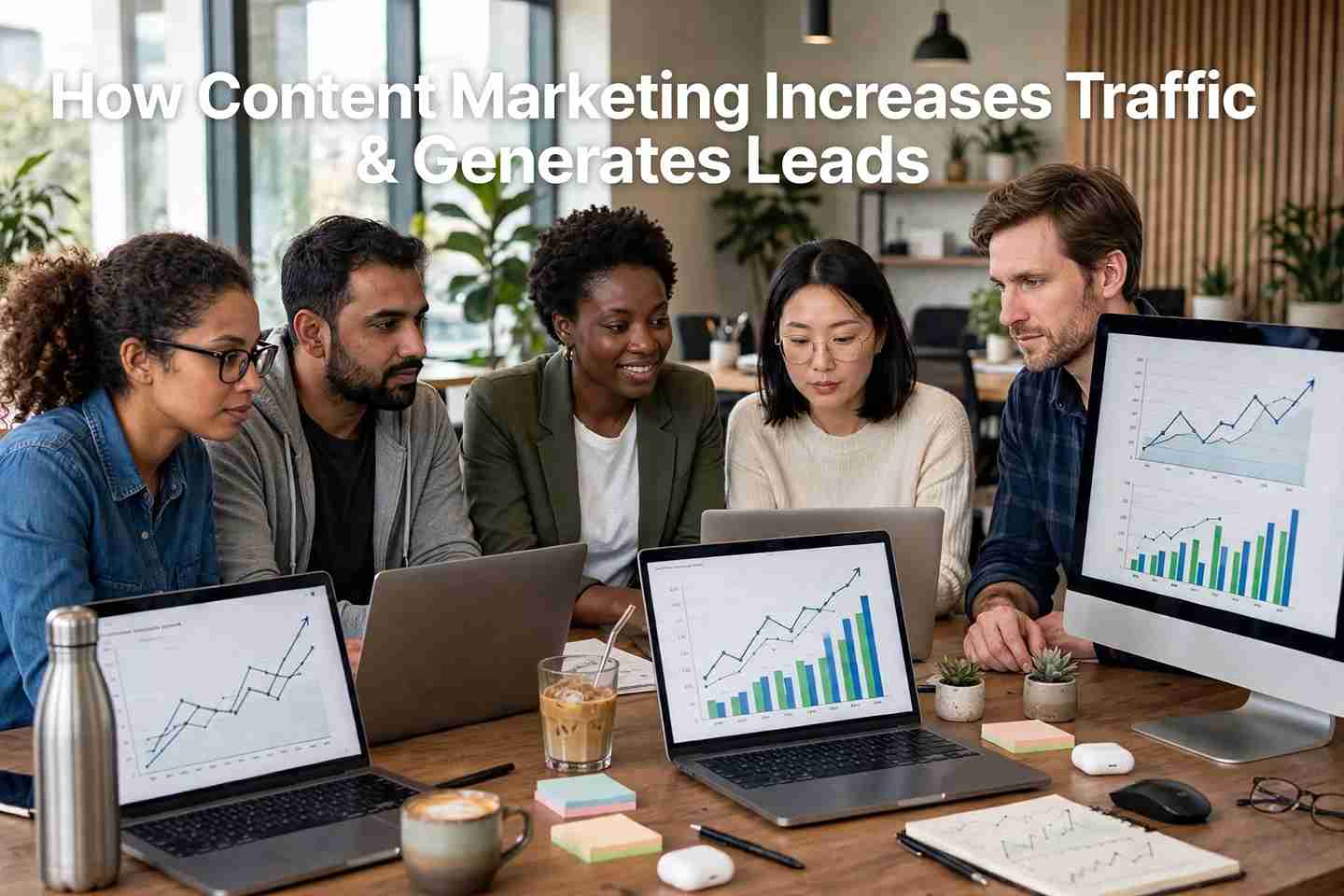 Content marketing strategies to increase website traffic, generate quality leads, build brand authority, and drive business growth.