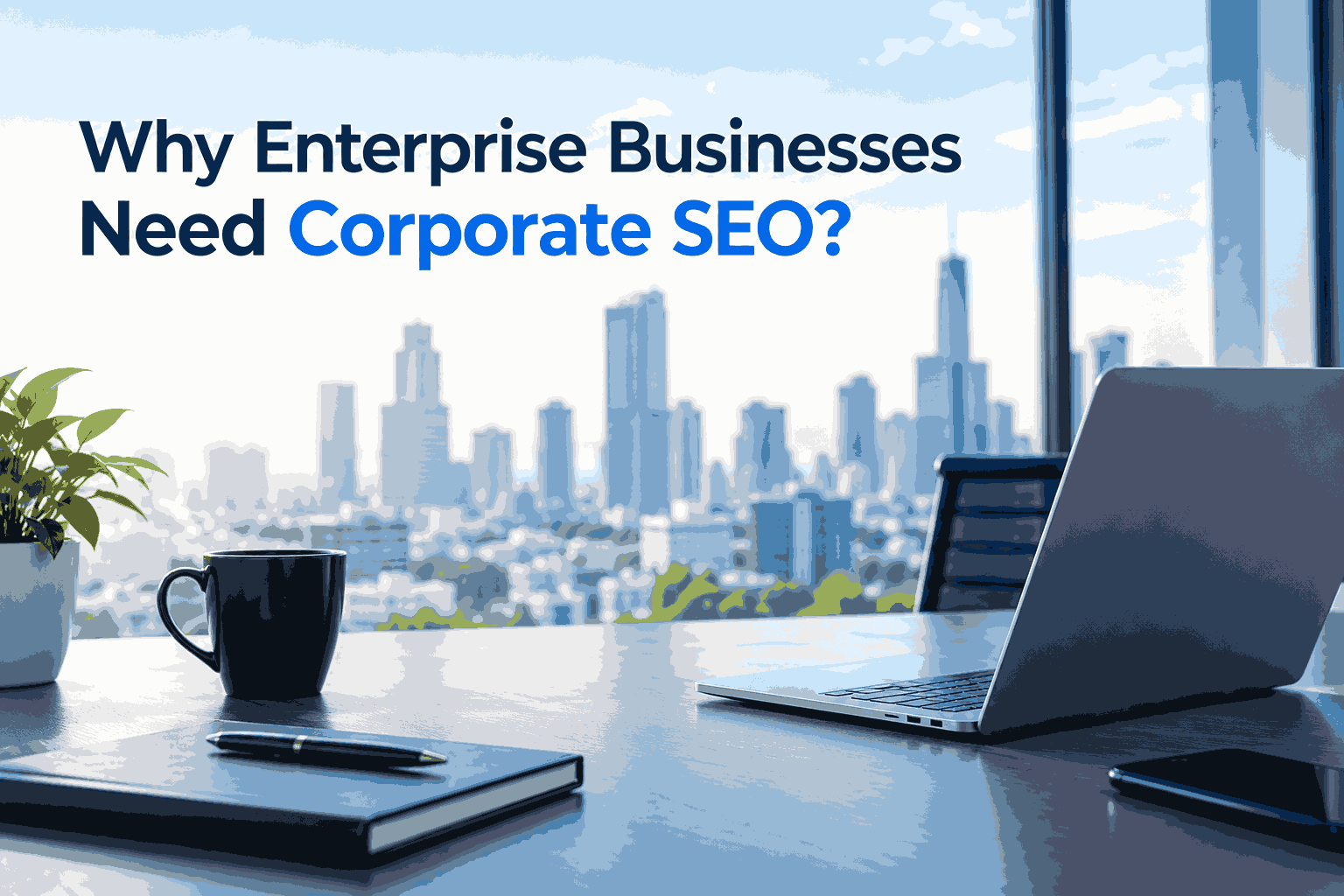 Why Enterprise Businesses Need Corporate SEO to Improve Search Rankings, Increase Organic Traffic, and Drive Business Growth.