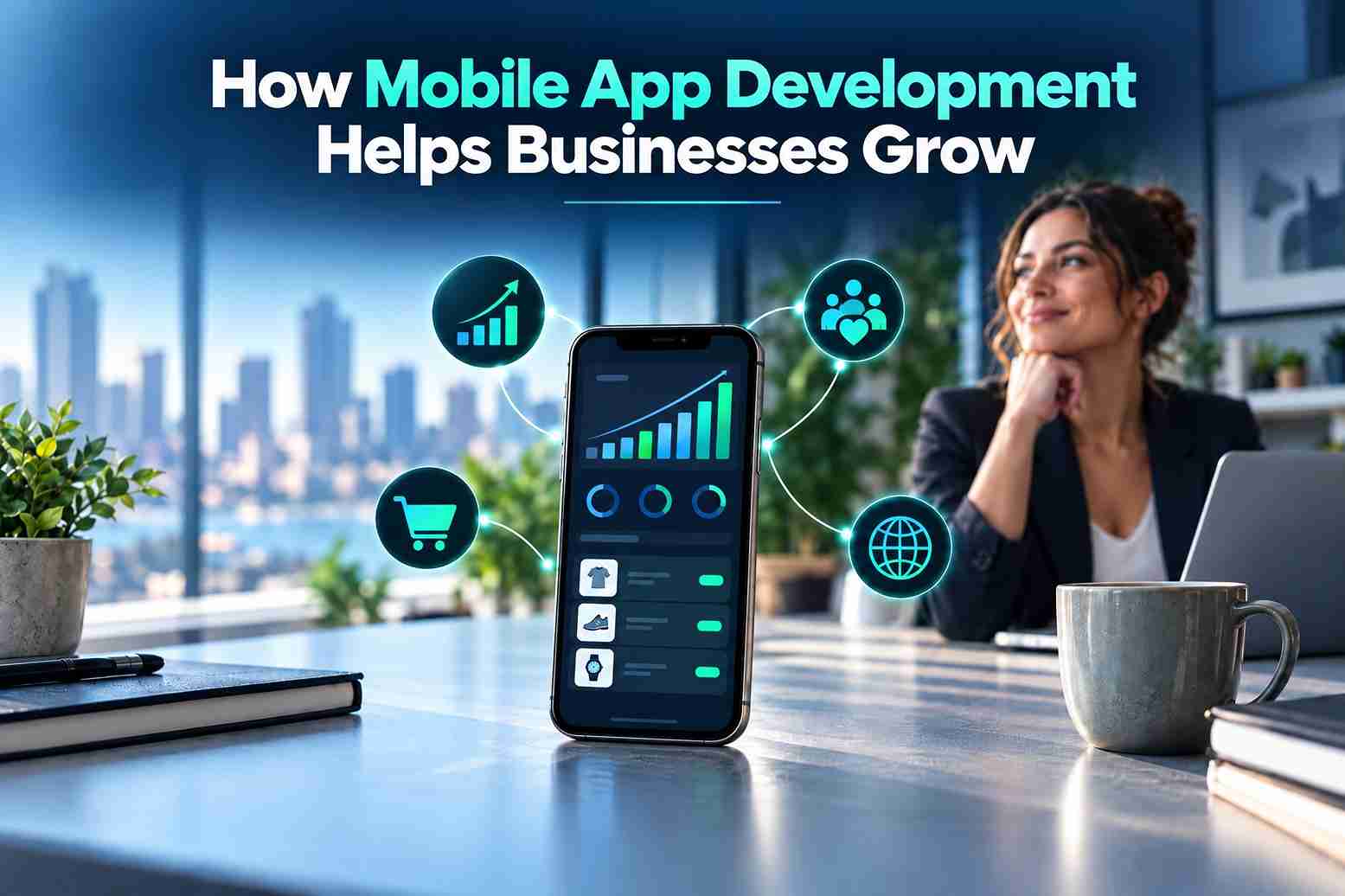 How Mobile App Development Helps Businesses Grow