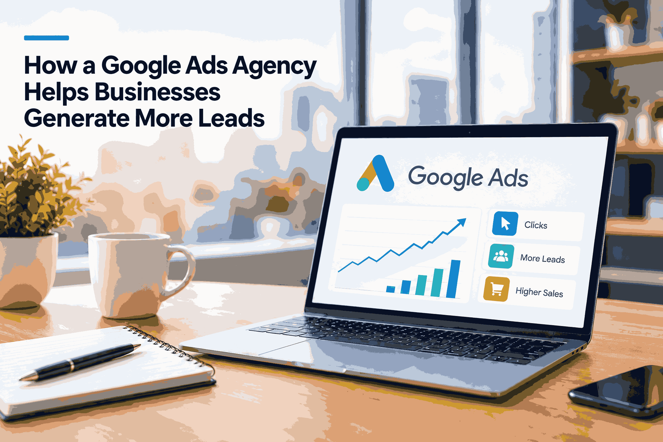 How a Google Ads Agency Helps Generate More Leads & Sales