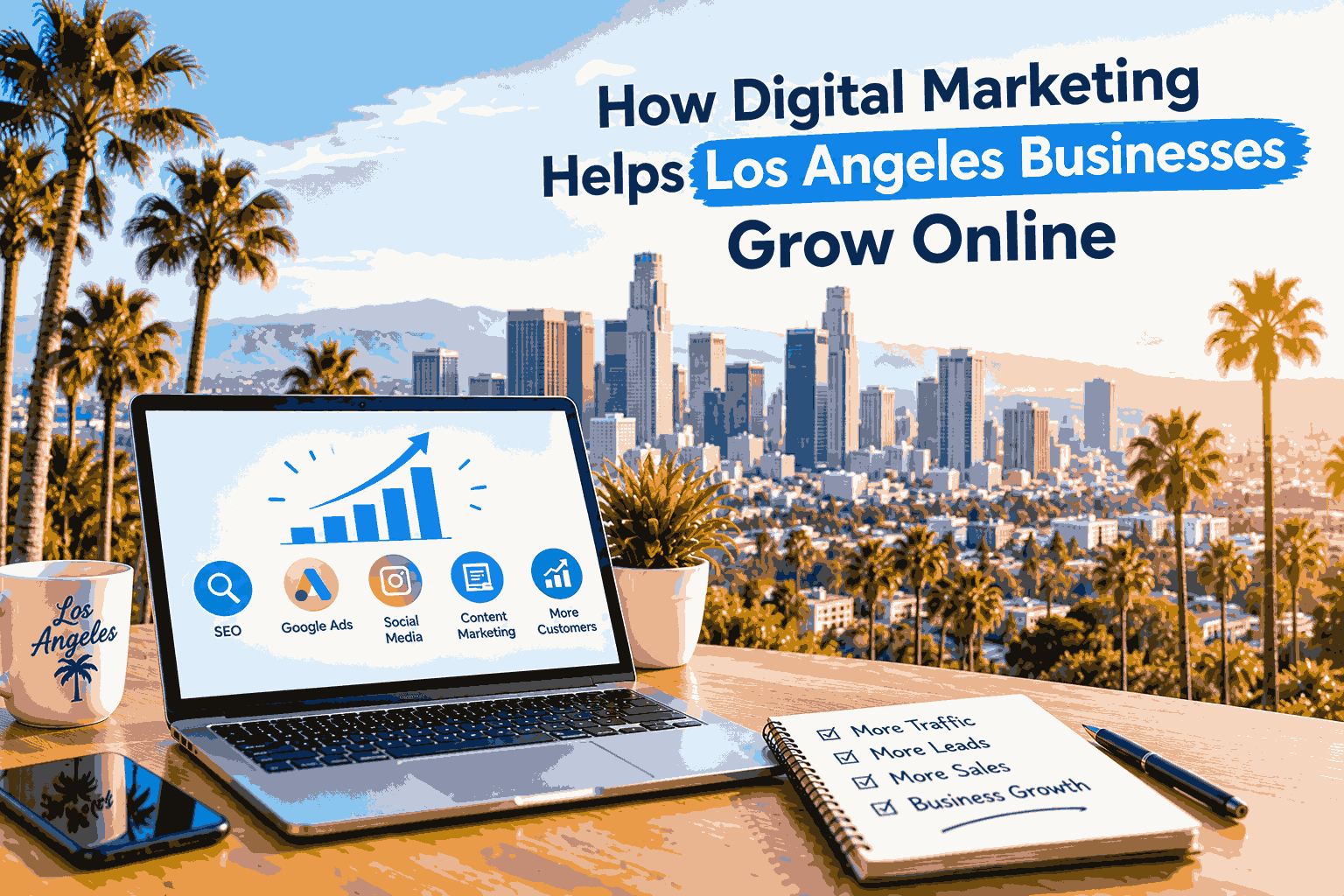 How Digital Marketing Helps Los Angeles Businesses Grow Online