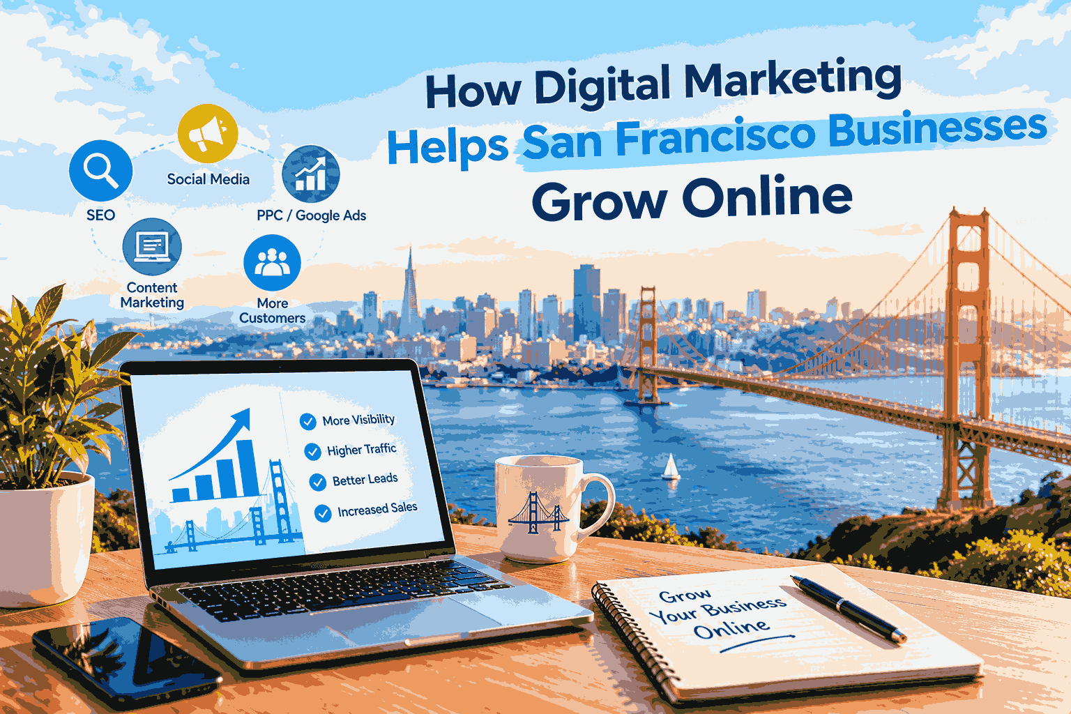 How Digital Marketing Helps San Francisco Businesses Grow Online