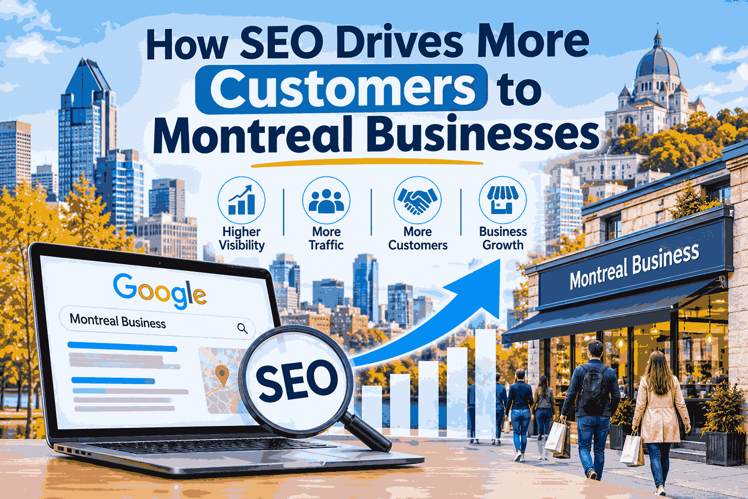 How SEO Drives More Customers to Montreal Businesses