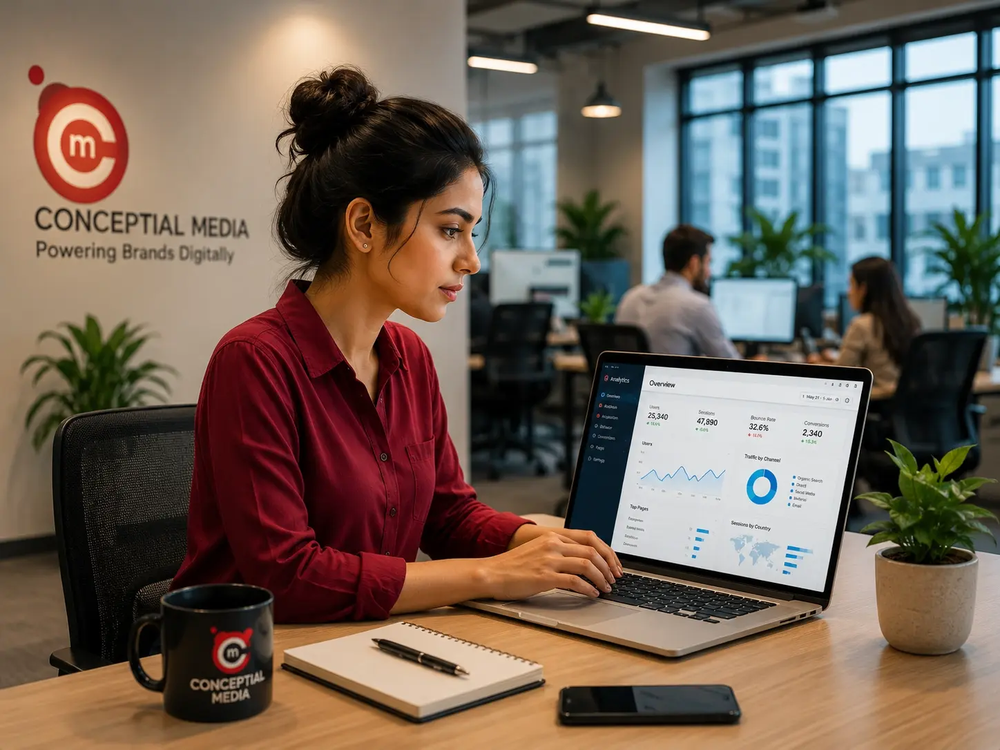 Conceptial Media leader committing to transparent and ethical white hat SEO growth